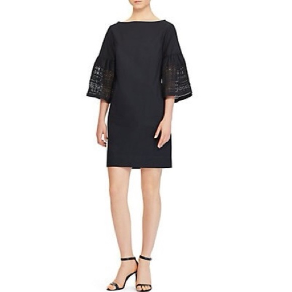 Lauren Ralph Lauren‎ Kadijah Laser Cut Dress NWT 4 - Picture 1 of 7